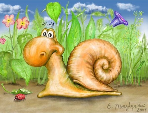 Сказочная улитка