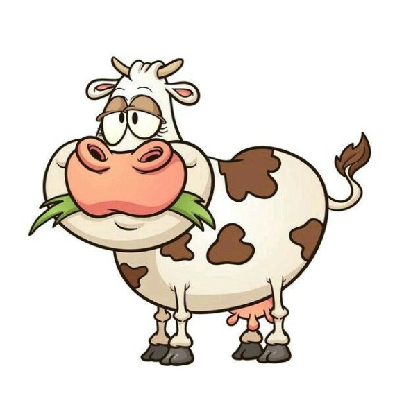 Веселые коровы мультяшные
