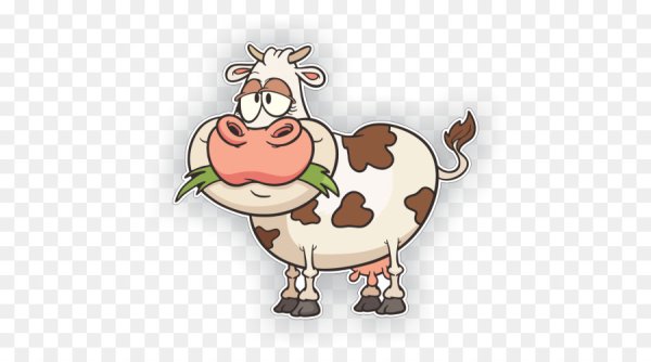 Смешные мультяшные коровы