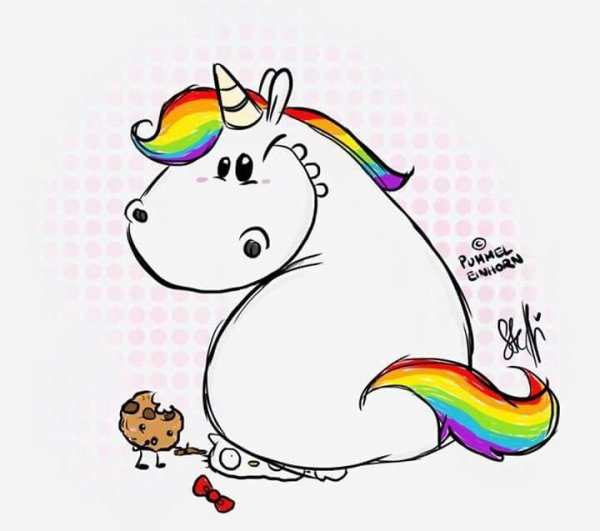 Единорог смешной