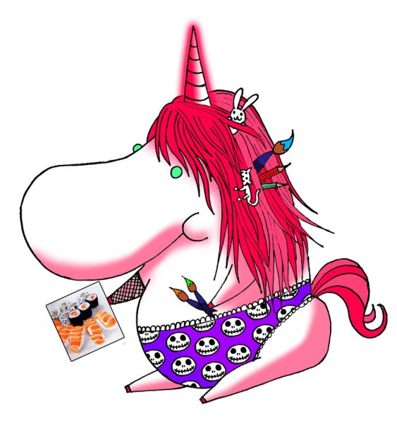 Единорожка смешная