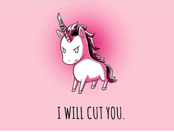 Единорог прикольный