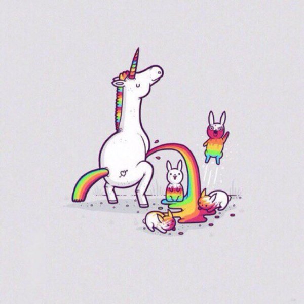 Забавный Единорог