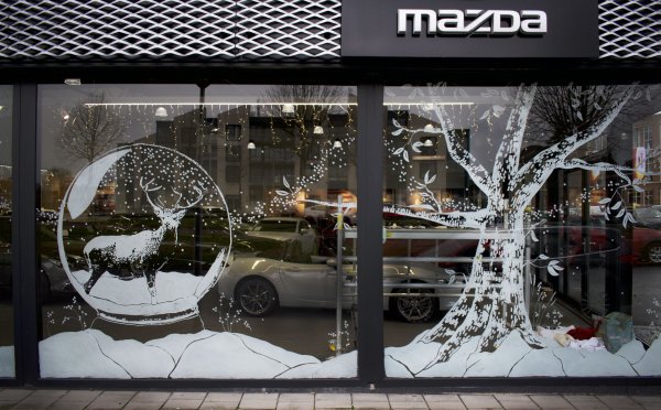 Стеклопакет витрина