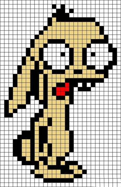 Рисунки в клеточку