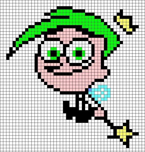 Пиксели рисунки в тетради