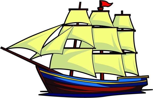 Раскраска пираты Карибского моря черная Жемчужина