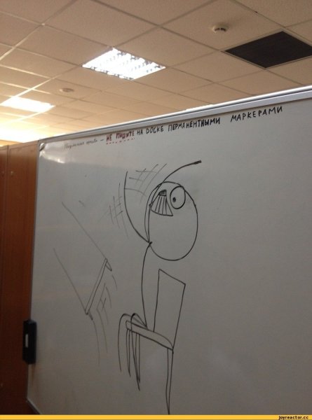 Прикольные рисунки на доске маркером