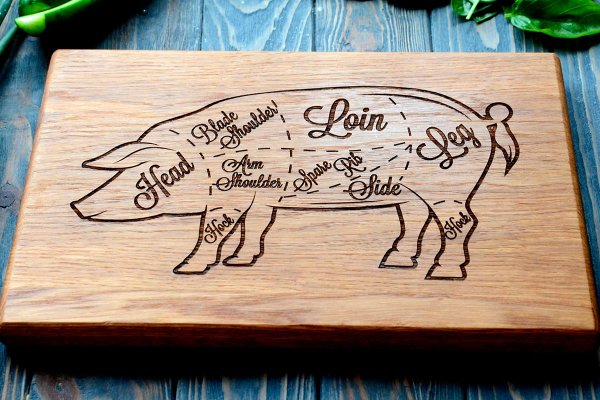 Надписи на доске выжигателем