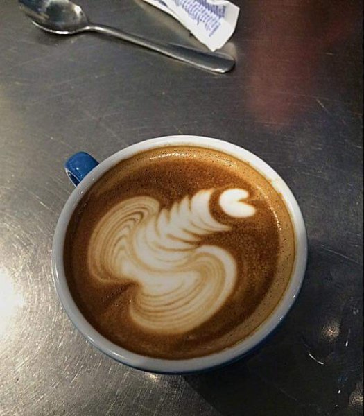 Прикольный кофе