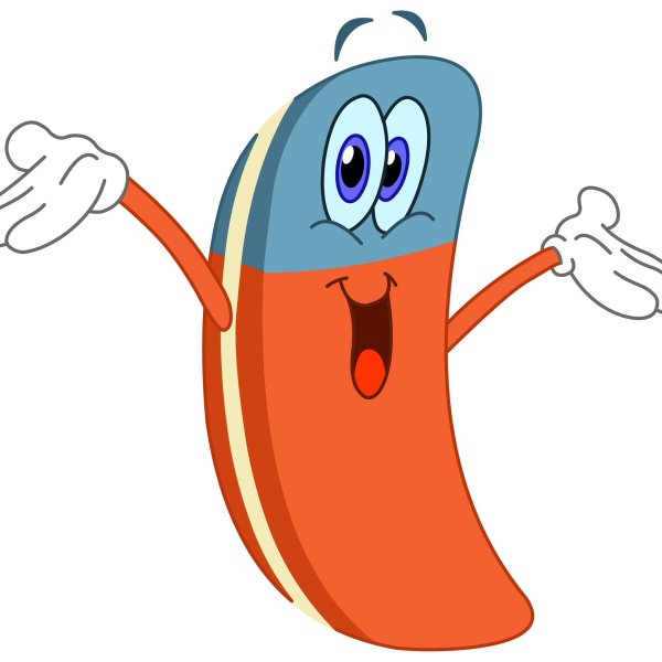 Ластик с глазками