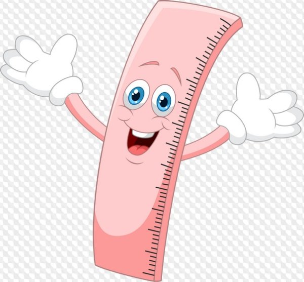 Линейка мультяшная