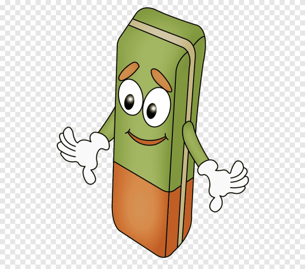 Веселые школьные принадлежности