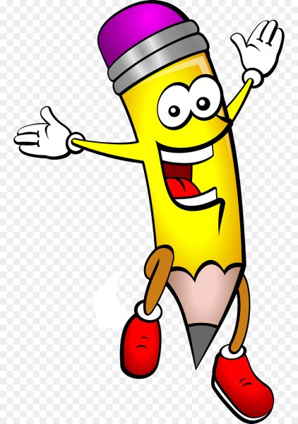 Карандаш мультяшный