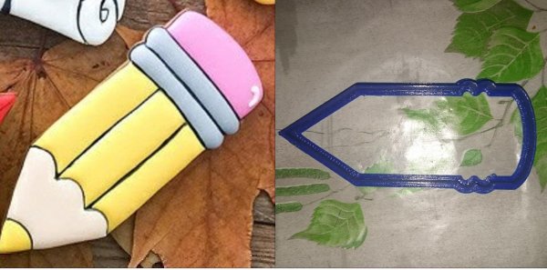 Форма для печенья карандаш