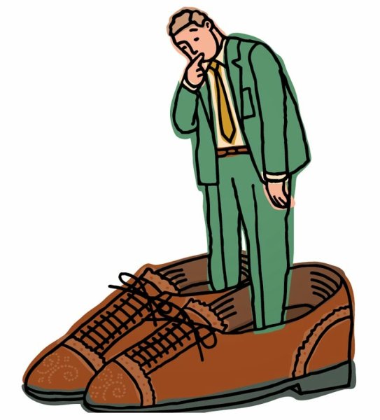 Большой человек рисунок