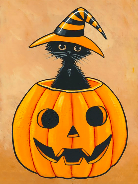 Срисовки на Хэллоуин