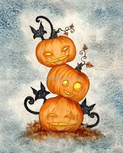 Тыква рисунок