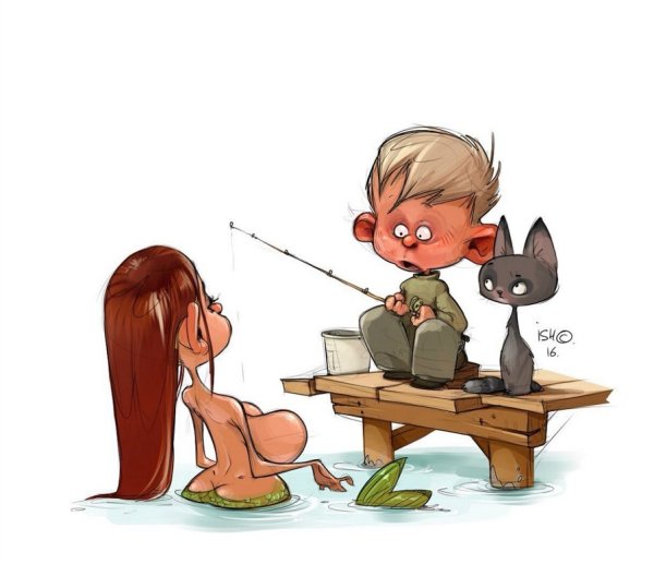 Иллюстратор Сергей Ишмаев