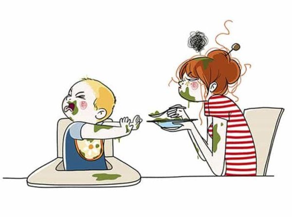 Комиксы про материнство Натали Джомард