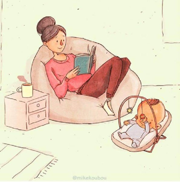 Материнство смешное