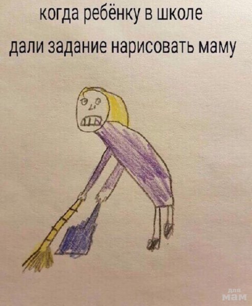 Детские рисунки приколы