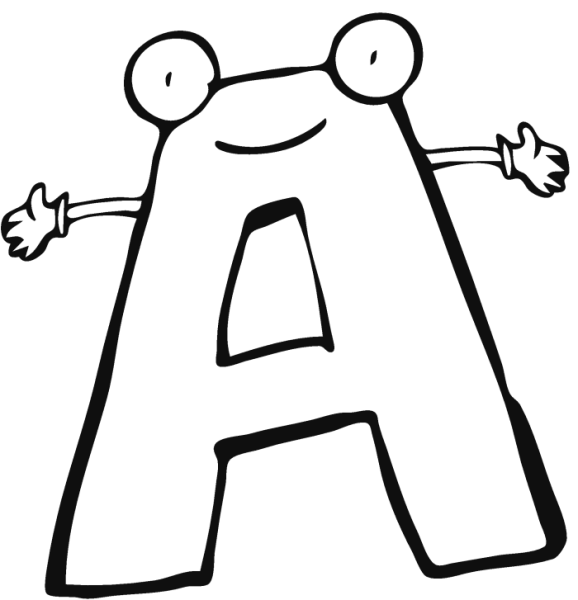 Веселые буквы алфавита