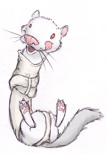 Хорек мультяшный