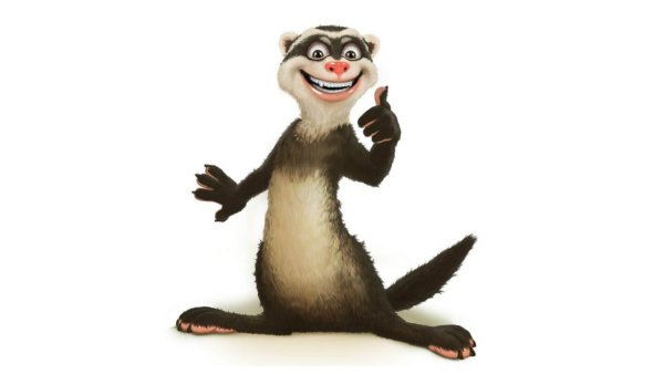 Мультяшные хорьки