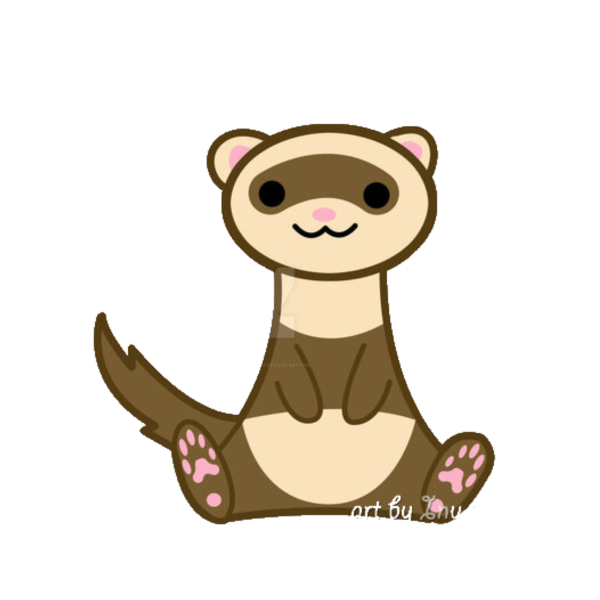 Хорек мультяшный