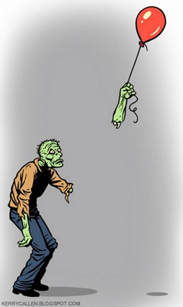 Зомби мультяшный