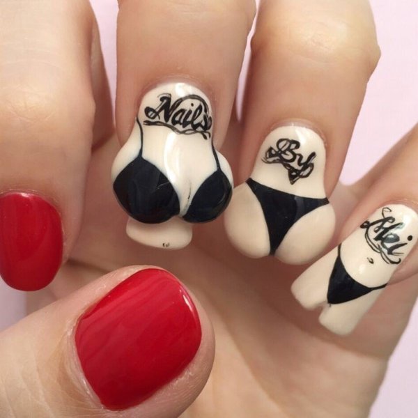 Красивые прикольные ногти