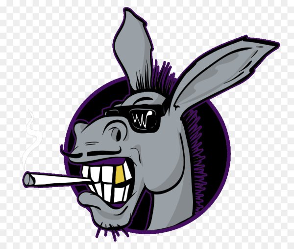 Накаченный ослик