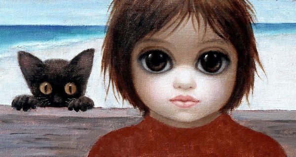 Портреты с большими глазами