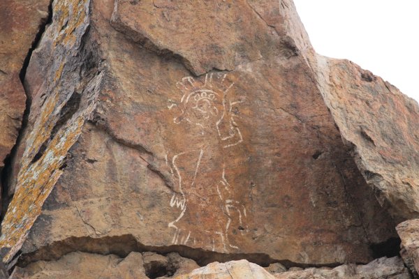 Солярное божество урочище Тамгалы