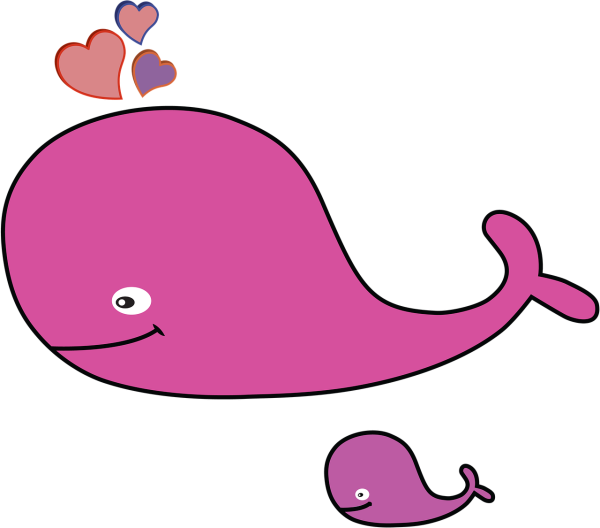 Кит из мультика