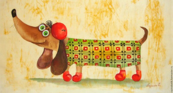 Такса карикатура