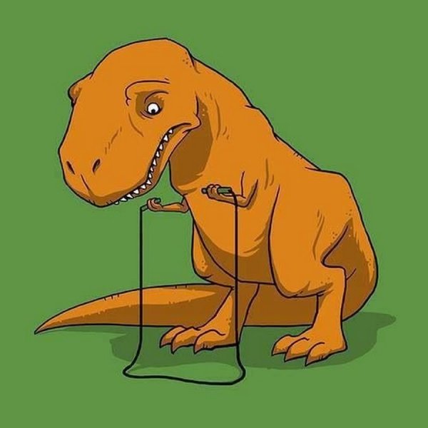 Смешные динозавры