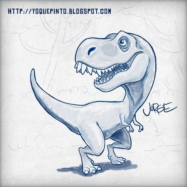 Ти рекс комикс