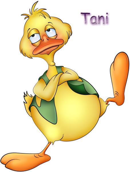 Утенок мультяшка