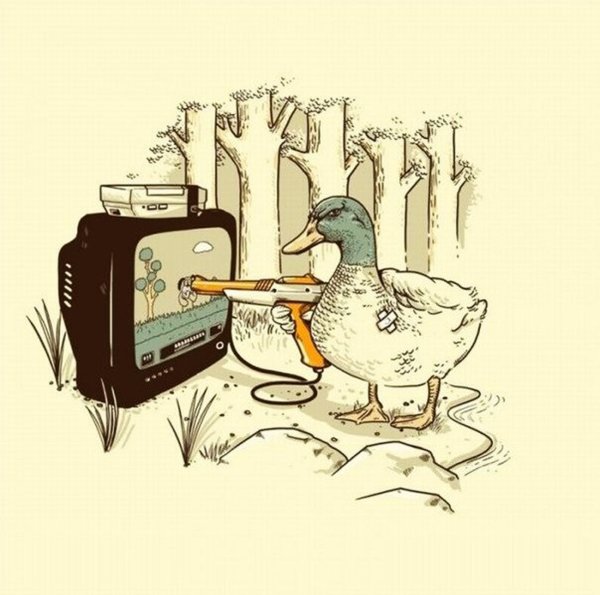 Карикатуры на уток