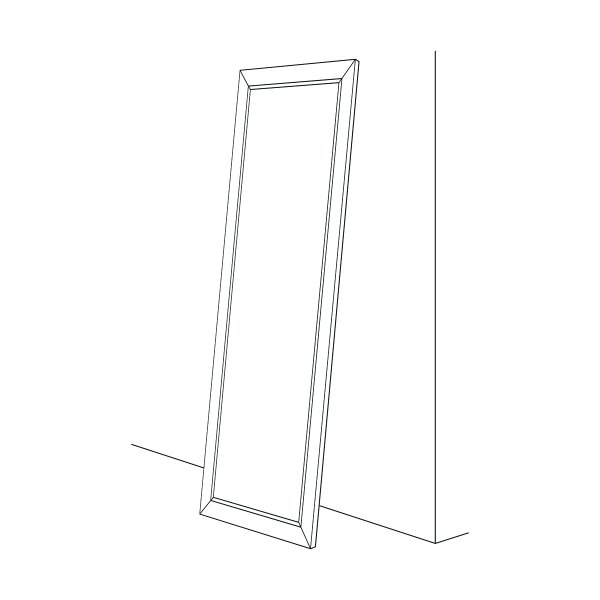 Зеркало напольное Evoform