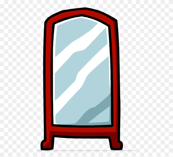 Зеркало нарисованное