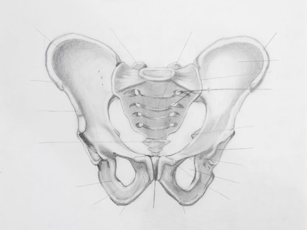 Тазовая кость анатомия для художников