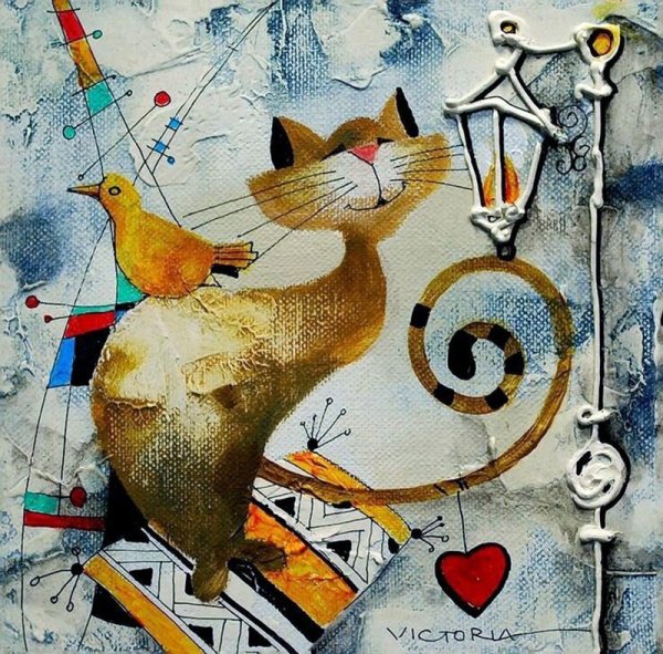 Художник: Виктория Стоянова коты