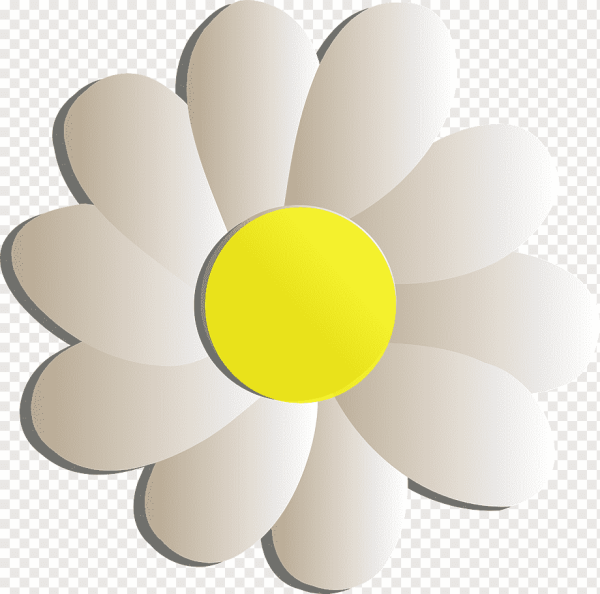 Трафарет ромашки