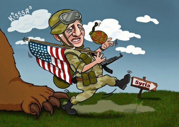 Карикатуры на армию США