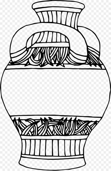 Поэтапное рисование вазы