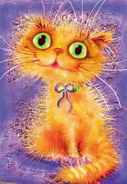 Картины коты художник Борис Касьянов