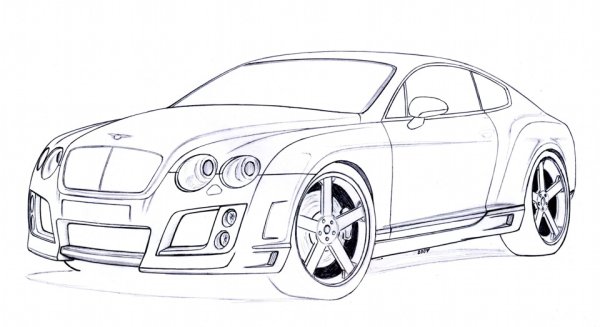 Bentley Bentayga контур